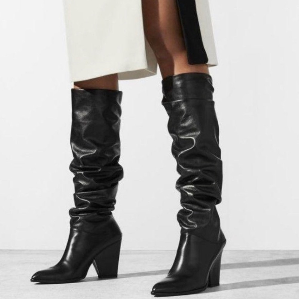 Stuart Weitzman Smashing in Black Nappa